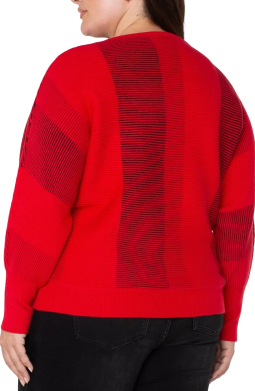 BOAT NECK DOLMAN SWEATER