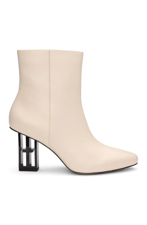 CLAREMONT ICON HEEL SIDE ZIP BOOTIE