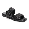 DOWNTOWN LOGO STITCH SANDAL