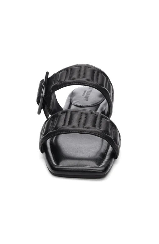 DOWNTOWN LOGO STITCH SANDAL