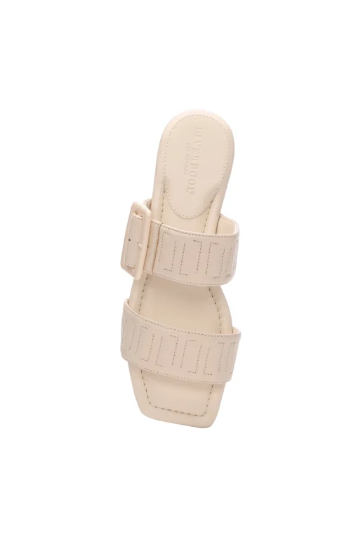 DOWNTOWN LOGO STITCH SANDAL