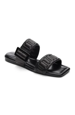 DOWNTOWN LOGO STITCH SANDAL