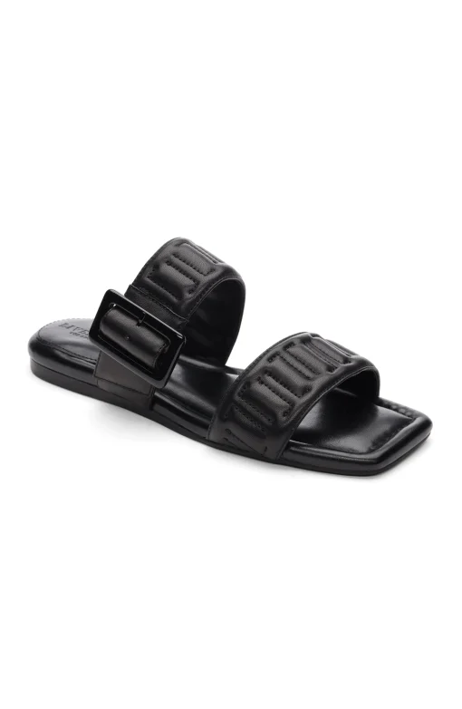 DOWNTOWN LOGO STITCH SANDAL