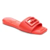 DUNBAR LOGO MEDALLION SANDALS