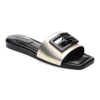 DUNBAR LOGO MEDALLION SANDALS