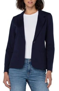 FITTED BLAZER SUPER STRETCH PONTE
