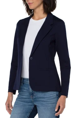 FITTED BLAZER SUPER STRETCH PONTE