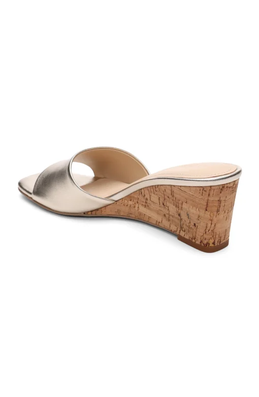 FLOWERS WEDGE MULE