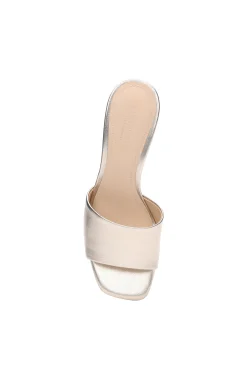 FLOWERS WEDGE MULE