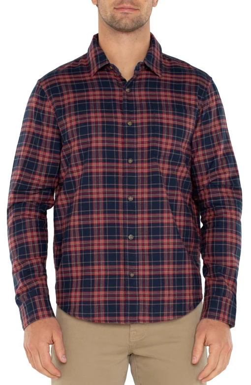 LONG SLEEVE BUTTON UP SHIRT