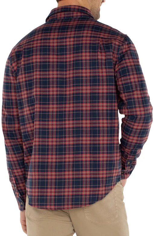 LONG SLEEVE BUTTON UP SHIRT