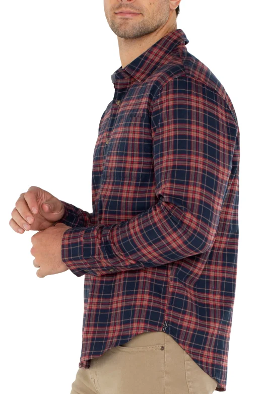 LONG SLEEVE BUTTON UP SHIRT
