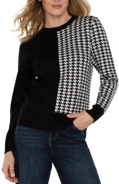 LONG SLEEVE CREW NECK SWEATER