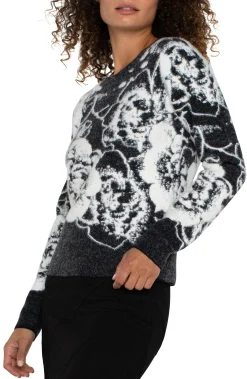LONG SLEEVE CREW NECK SWEATER