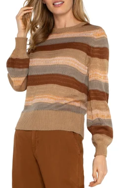 LONG SLEEVE CREW NECK SWEATER