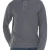 LONG SLEEVE HENLEY