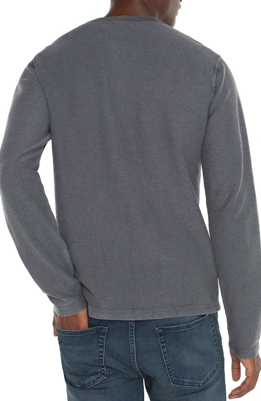 LONG SLEEVE HENLEY