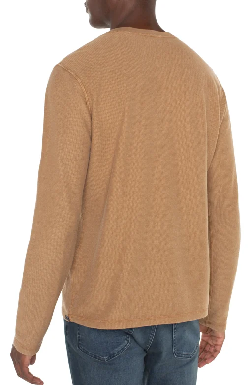 LONG SLEEVE HENLEY