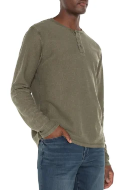 LONG SLEEVE HENLEY
