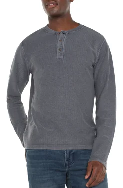 LONG SLEEVE HENLEY