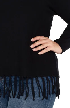 LONG SLEEVE SEAMLESS SWEATER