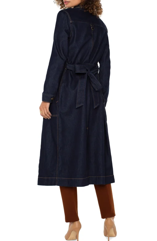 NOTCH COLLAR DUSTER JACKET