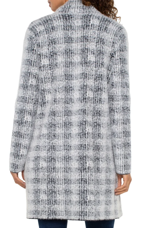 OPEN FRONT COATIGAN SWEATER