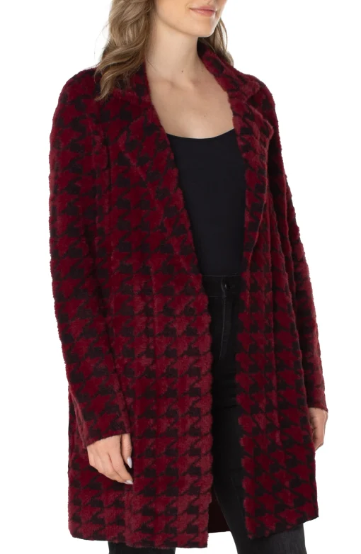 OPEN FRONT COATIGAN SWEATER
