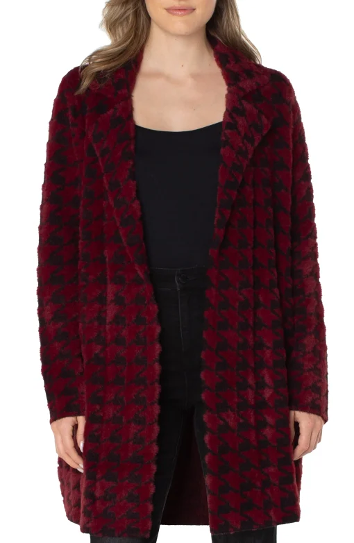 OPEN FRONT COATIGAN SWEATER