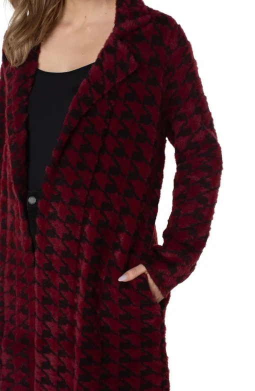 OPEN FRONT COATIGAN SWEATER