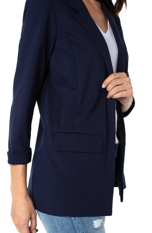 PETITE BOYFRIEND BLAZER WITH PRINCESS DARTS