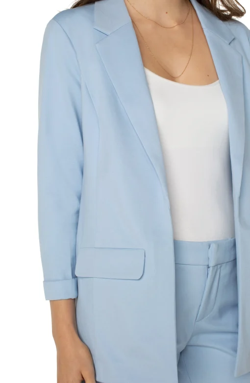 PETITE BOYFRIEND BLAZER WITH PRINCESS DARTS