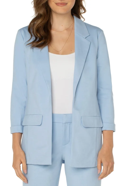 PETITE BOYFRIEND BLAZER WITH PRINCESS DARTS