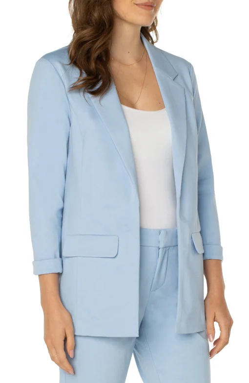 PETITE BOYFRIEND BLAZER WITH PRINCESS DARTS