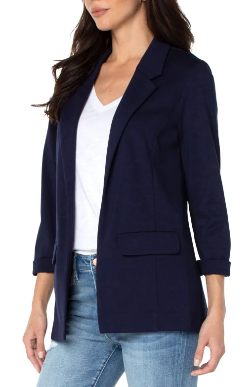 PETITE BOYFRIEND BLAZER WITH PRINCESS DARTS
