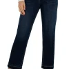 PETITE LIV NON-SKINNY SKINNY WITH LET DOWN HEM