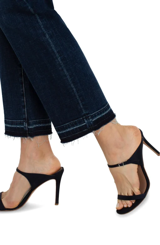PETITE LIV NON-SKINNY SKINNY WITH LET DOWN HEM