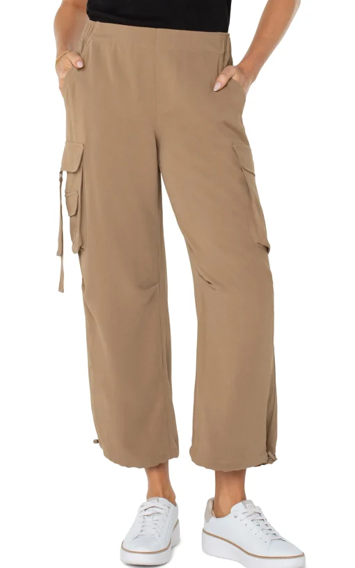 PULL-ON PARACHUTE CARGO PANTS