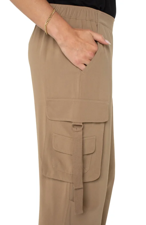 PULL-ON PARACHUTE CARGO PANTS