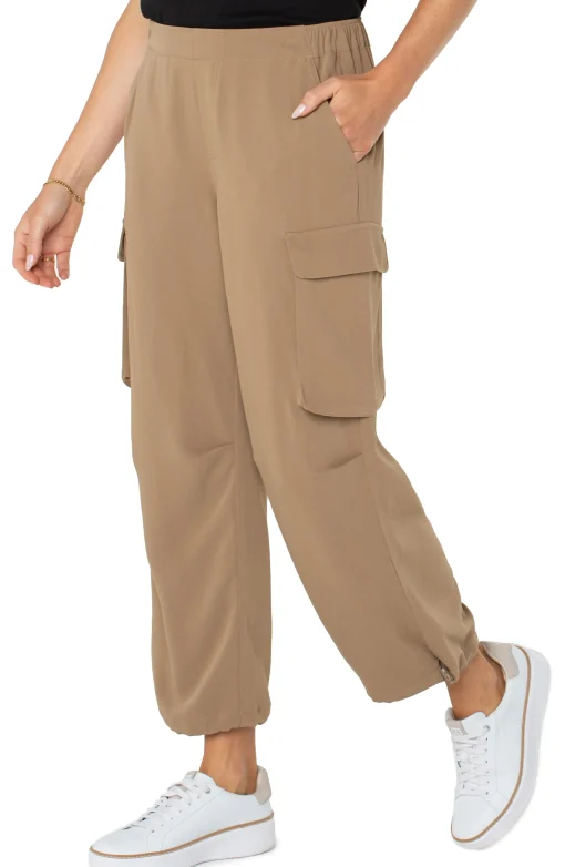 PULL-ON PARACHUTE CARGO PANTS