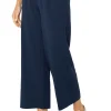 PULL-ON TIE WAIST WIDE LEG ANKLE