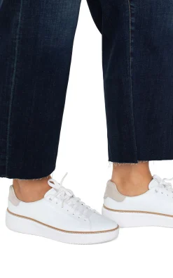 STRIDE HI-RISE CROP WITH WIDE CUT HEM